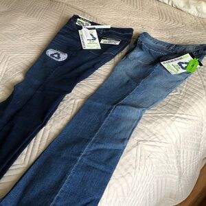 d. jeans Blue Flare Wide Leg Denim